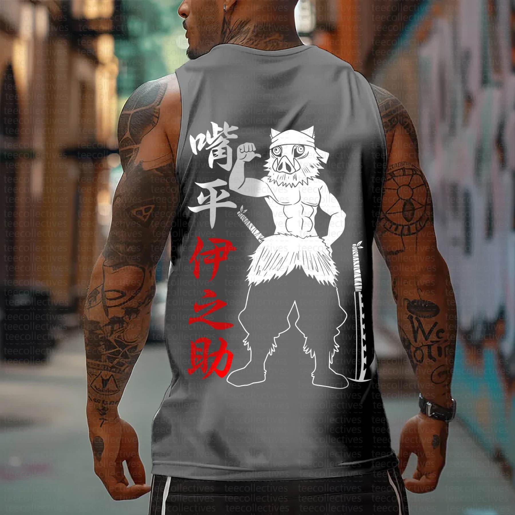 Unisex “Demon Slayer” Casual Anime Tank Top