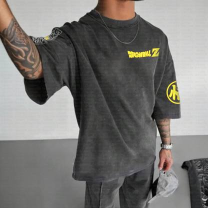 Unisex  "Dragonball" Anime Inspired Vintage T-Shirt