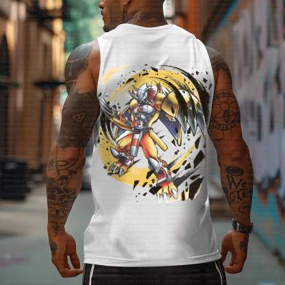 Unisex  “Digimon” Casual Anime  Tank Top