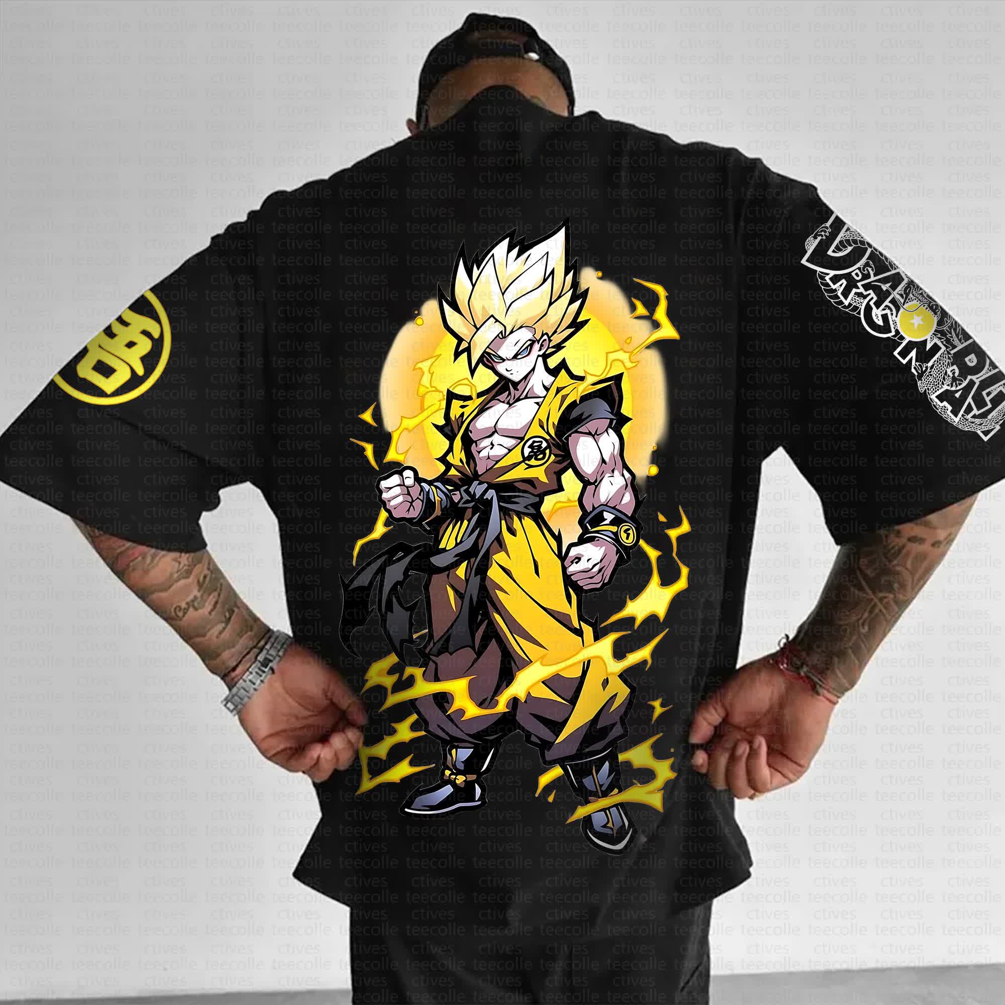 Unisex  "Dragonball" Anime Inspired Vintage T-Shirt