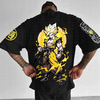 Unisex  "Dragonball" Anime Inspired Vintage T-Shirt