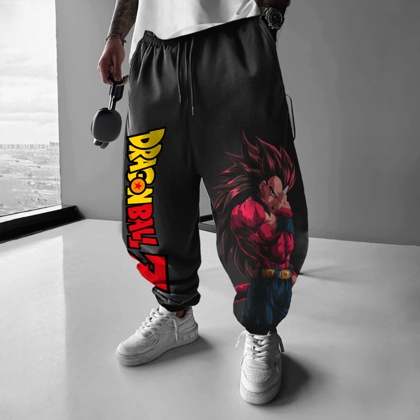 Unisex Casual Anime Streetwear Pants