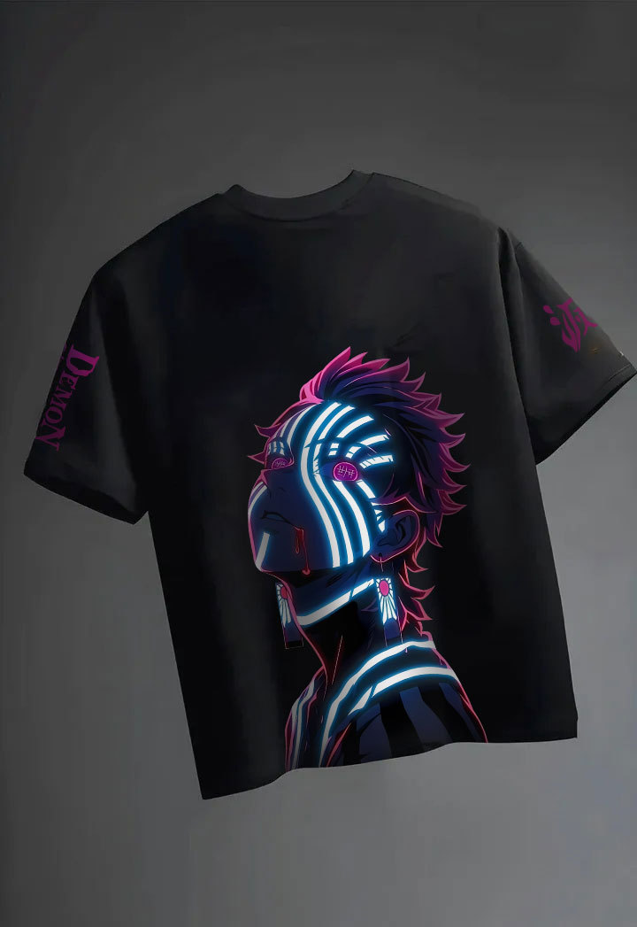 Unisex Anime Inspired Vintage T-Shirt丨Demon Slayer