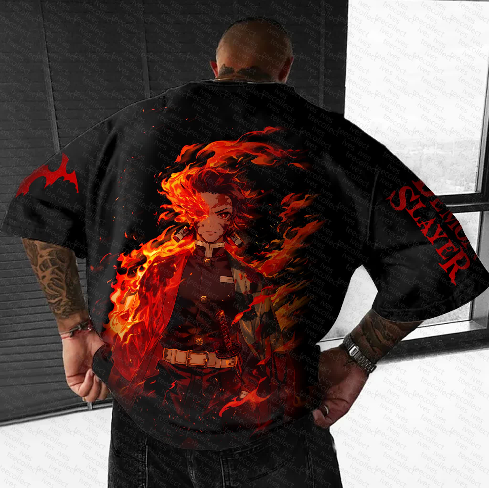 Unisex  "Demon Slayer" Anime Inspired Vintage T-Shirt