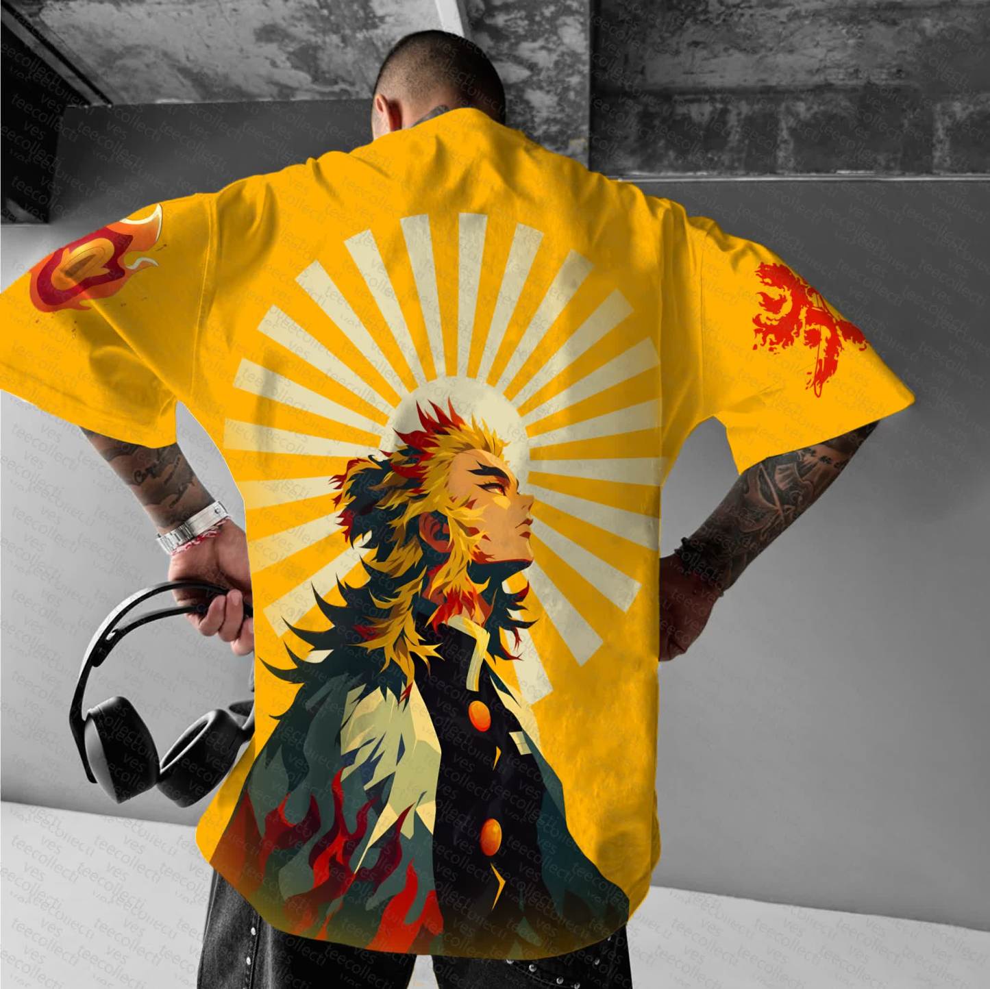 Unisex Anime Inspired Vintage T-Shirt