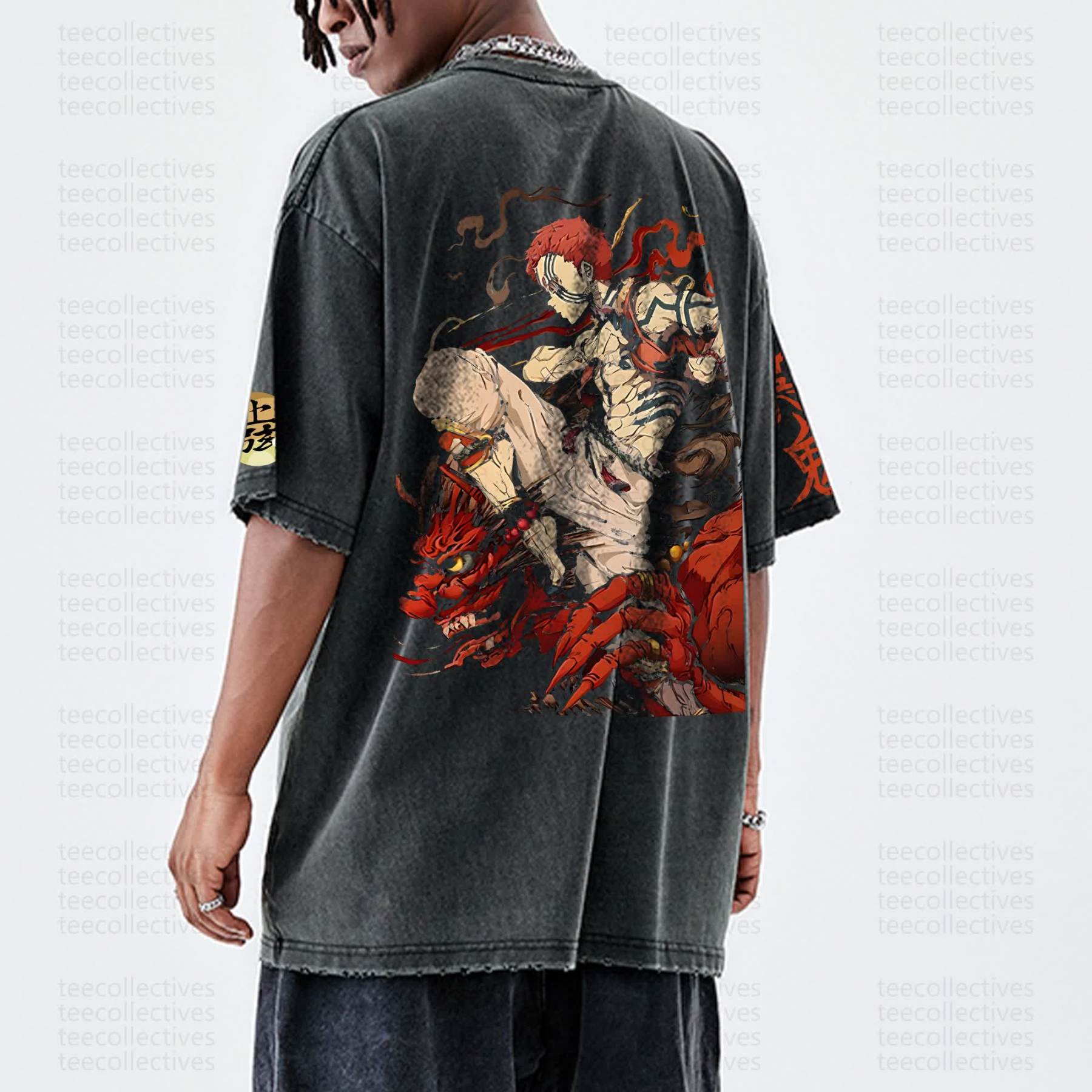 Demon Slayer Vintage Washed Unisex T-Shirt