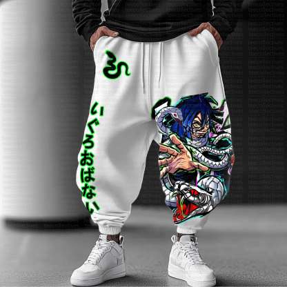 Unisex Anime Inspired Vintage Pants丨Demon Slayer