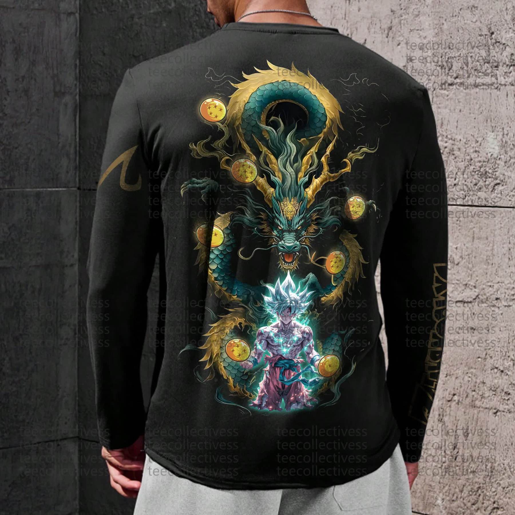 Unisex “DragonBALL Z” Anime Graphic Streetwear Vintage long-sleeved T-shirt