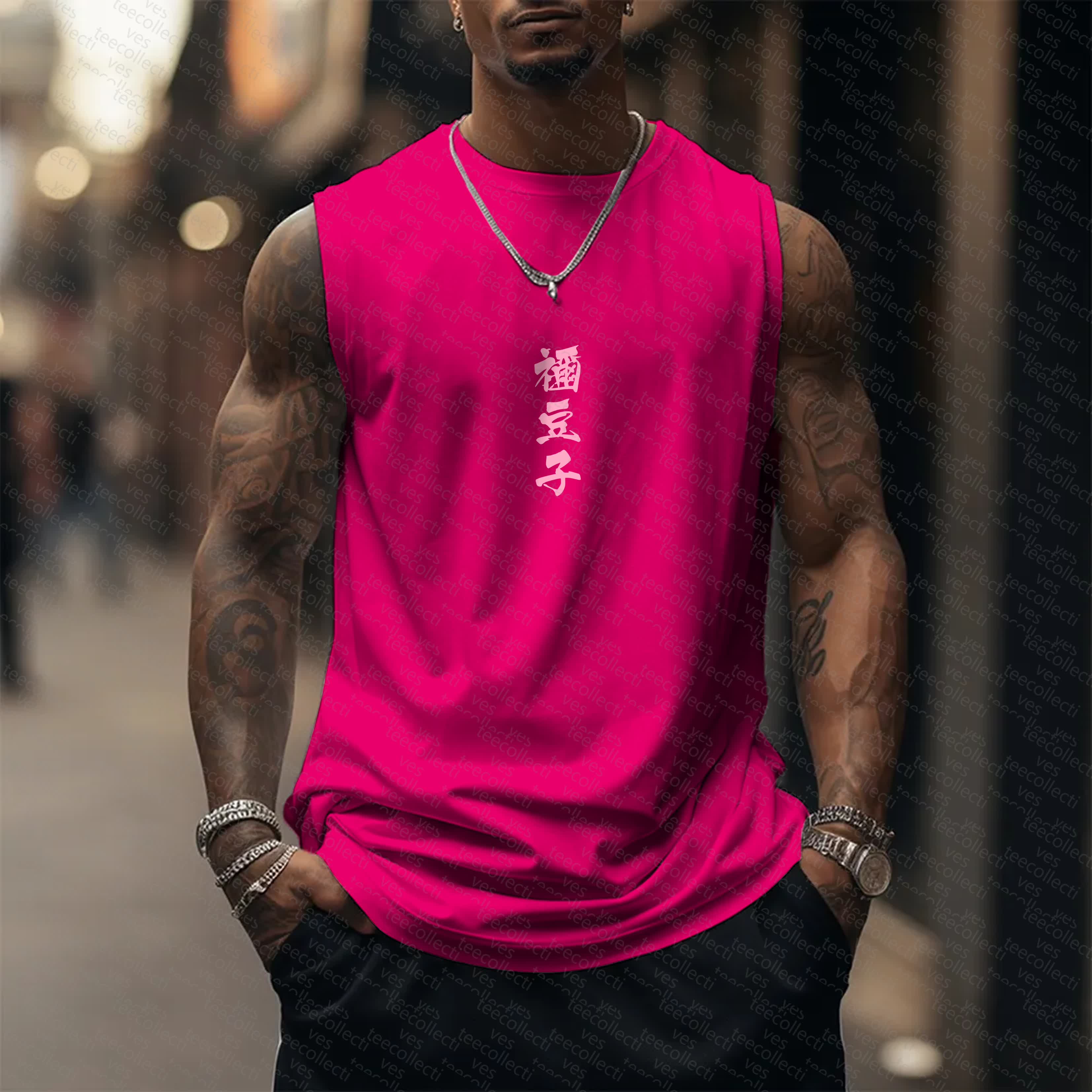 Unisex  “Demon Slayer” Casual Anime  Tank Top