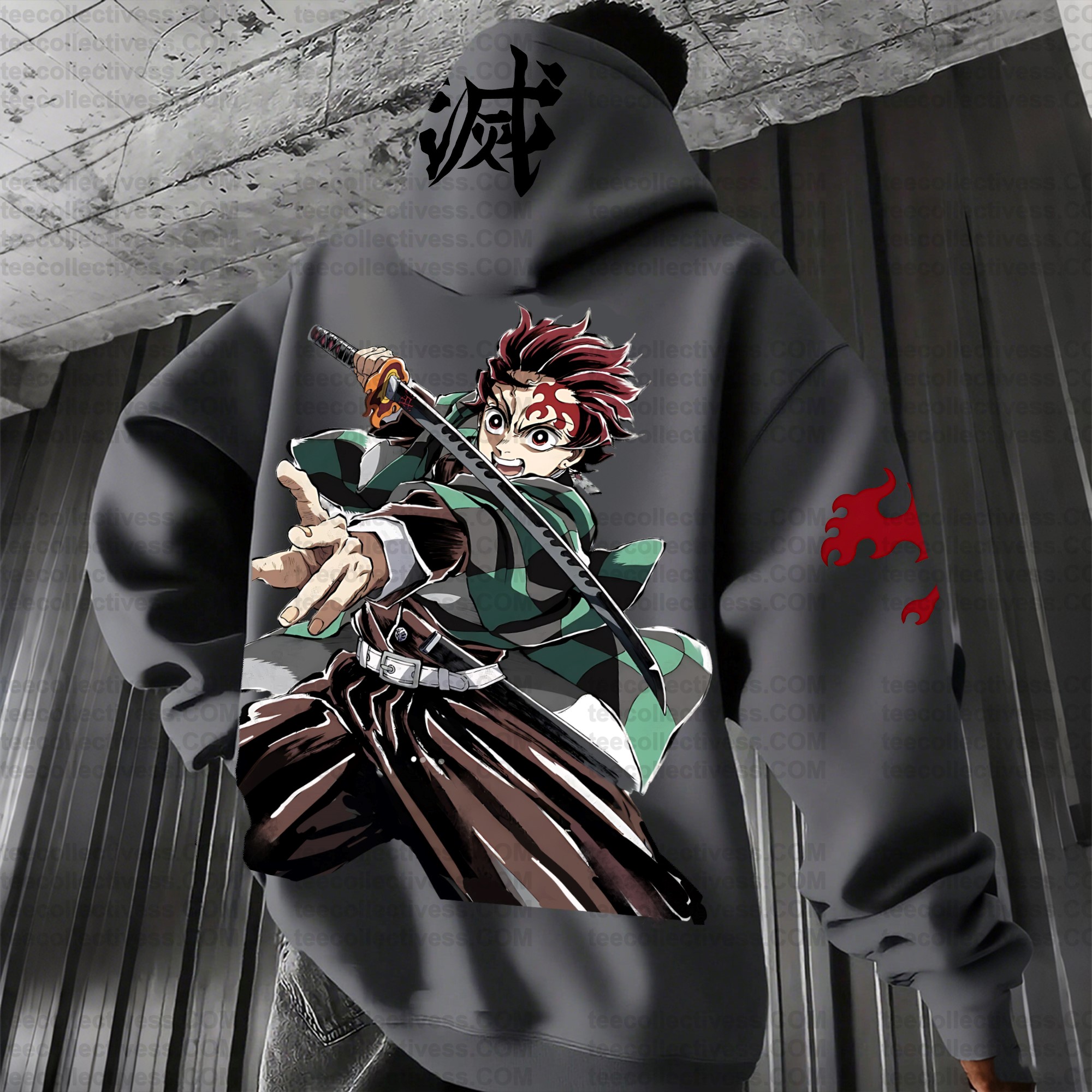 Unisex Graphic Streetwear Vintage Plush Hoodie