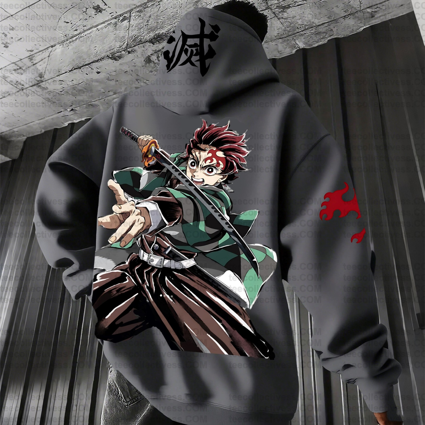 Unisex Graphic Streetwear Vintage Plush Hoodie