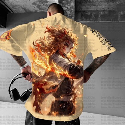 Unisex Anime Inspired Vintage T-Shirt| KNY