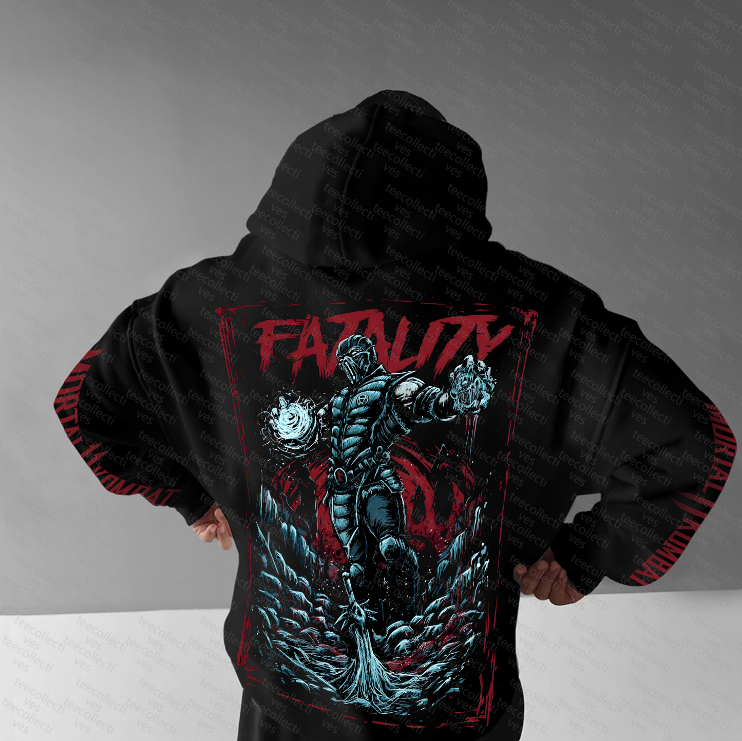 Unisex “Mortal Kombat” Anime Graphic Streetwear Vintage Hoodie