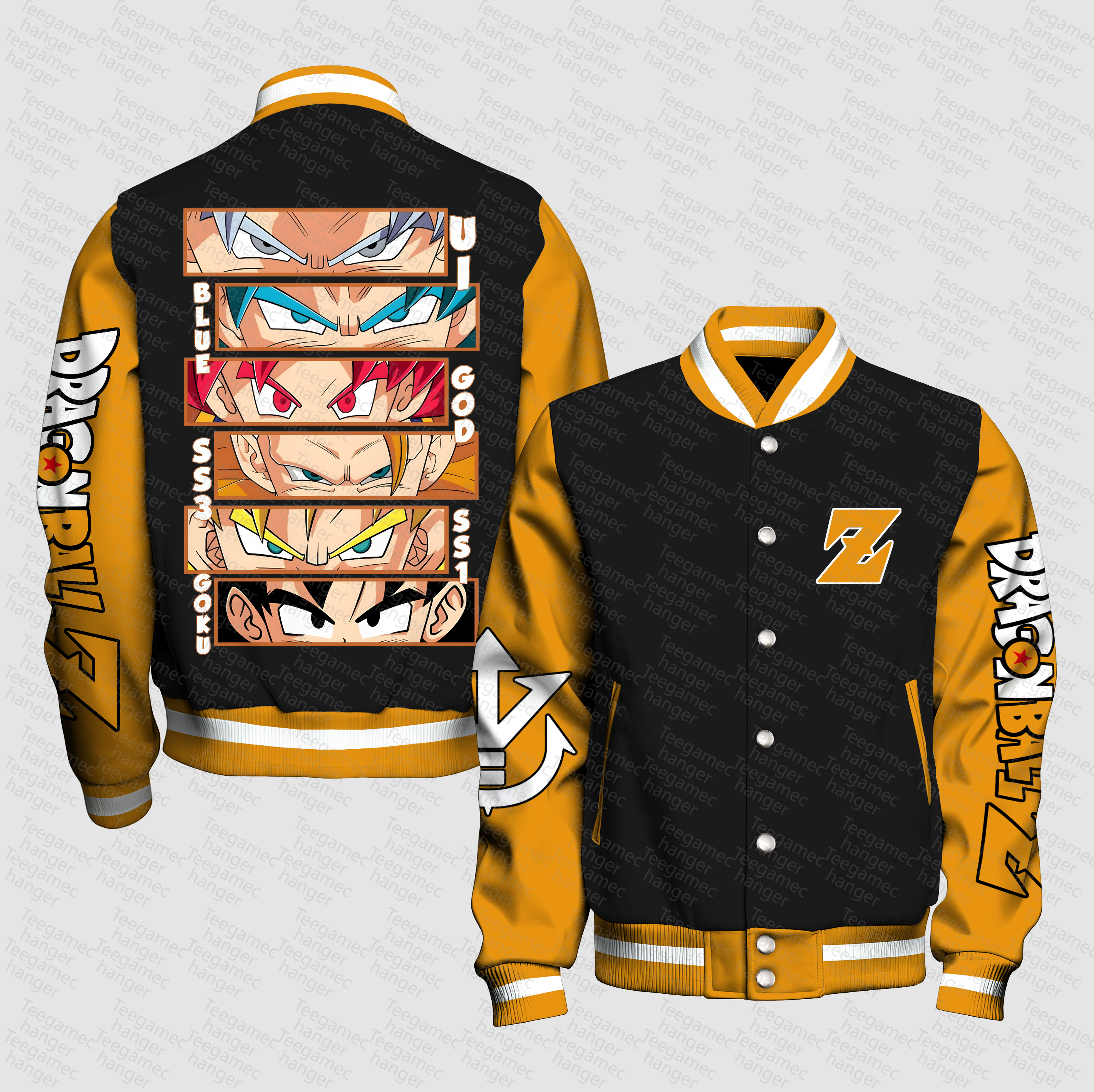 Unisex Vintage Anime Graphic Jacket
