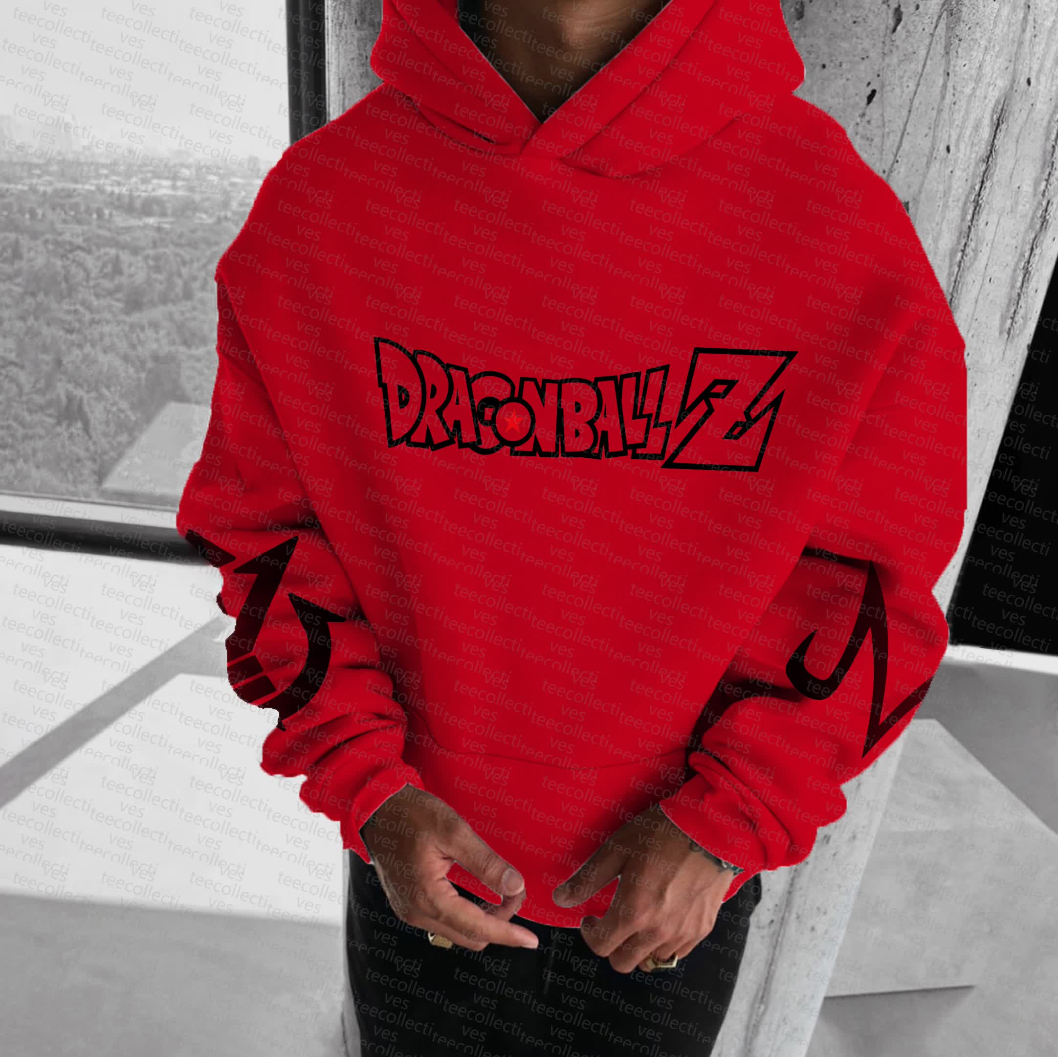 Unisex “Dragonball” Anime Graphic Streetwear Vintage Hoodie