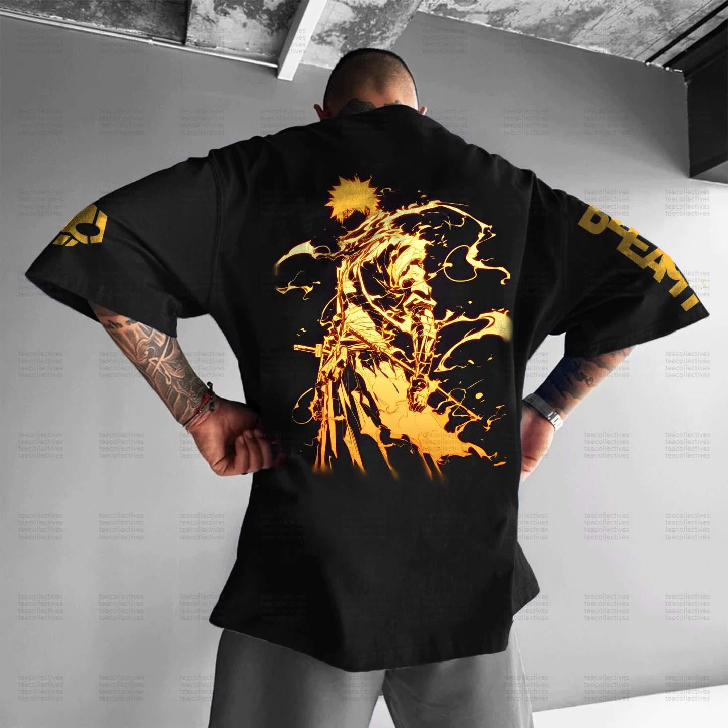 Unisex Anime Inspired Vintage T-Shirt丨Demon Slayer X Pokémon