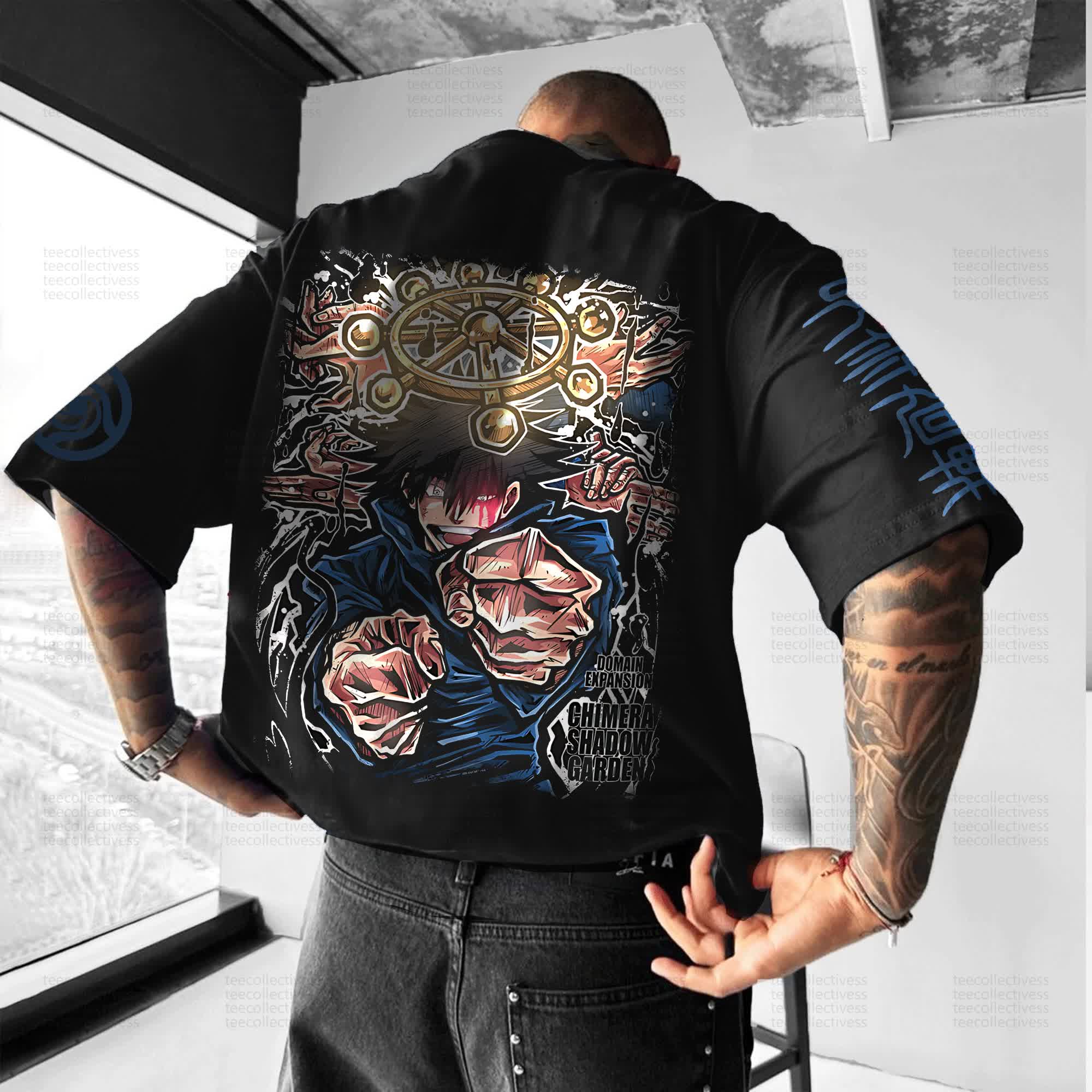 Unisex Anime Inspired Vintage T-Shirt丨Jujutsu Kaisen