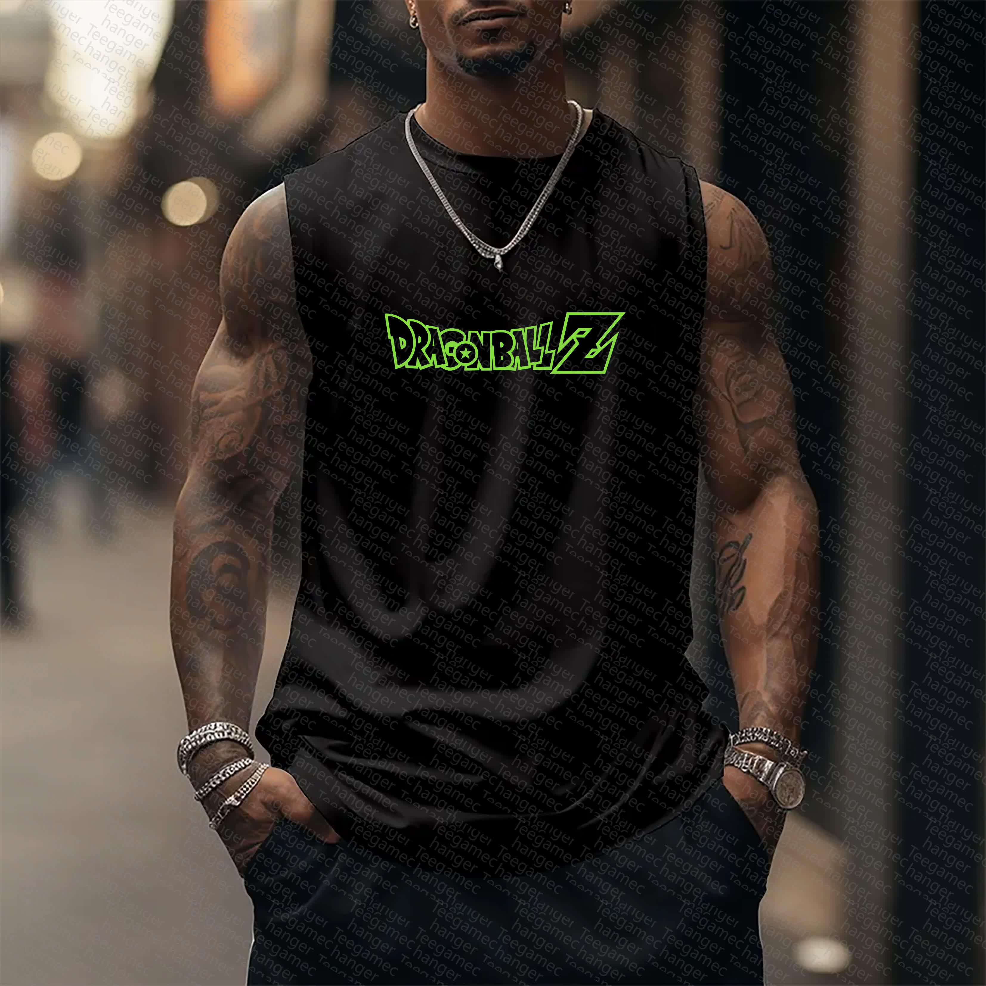 Unisex  “Drangon Ball” Casual Anime  Tank Top