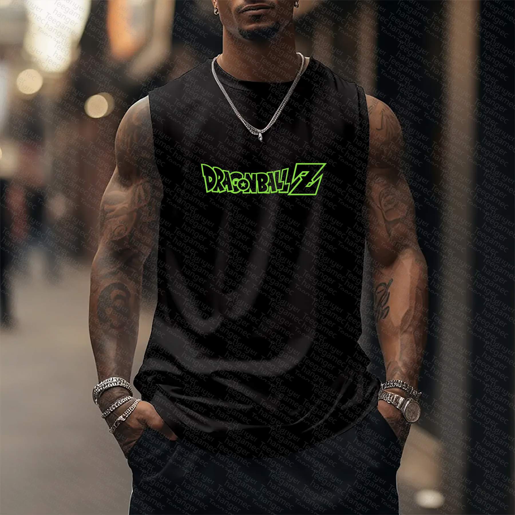 Unisex  “Drangon Ball” Casual Anime  Tank Top