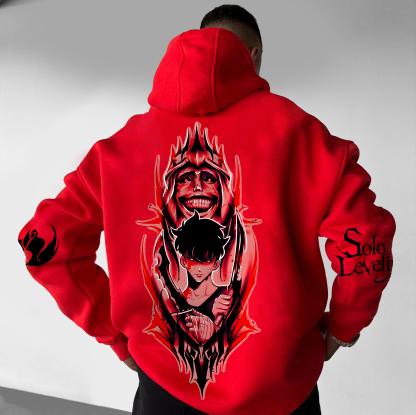 Unisex Anime Graphic Streetwear Vintage Hoodie