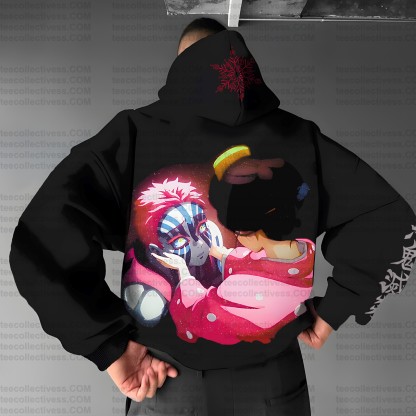 Unisex Anime Graphic Streetwear Vintage Hoodie| KNY