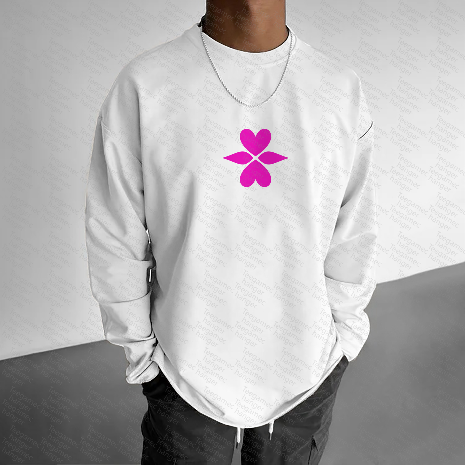 Unisex Anime Graphic Streetwear Vintage Long-Sleeved T-shirt