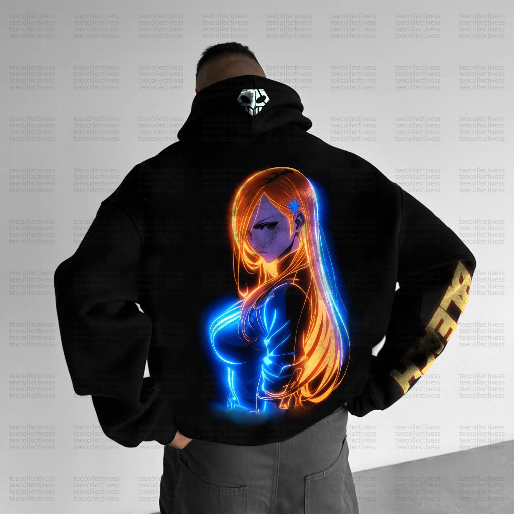 Unisex “Bleach” Anime Graphic Streetwear Vintage Hoodie