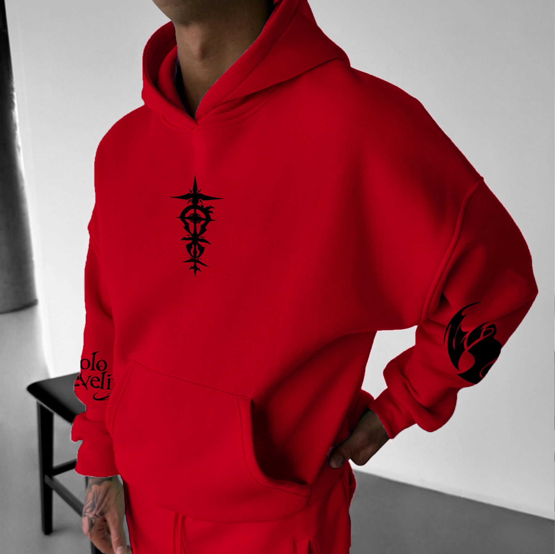 Unisex Anime Graphic Streetwear Vintage Hoodie