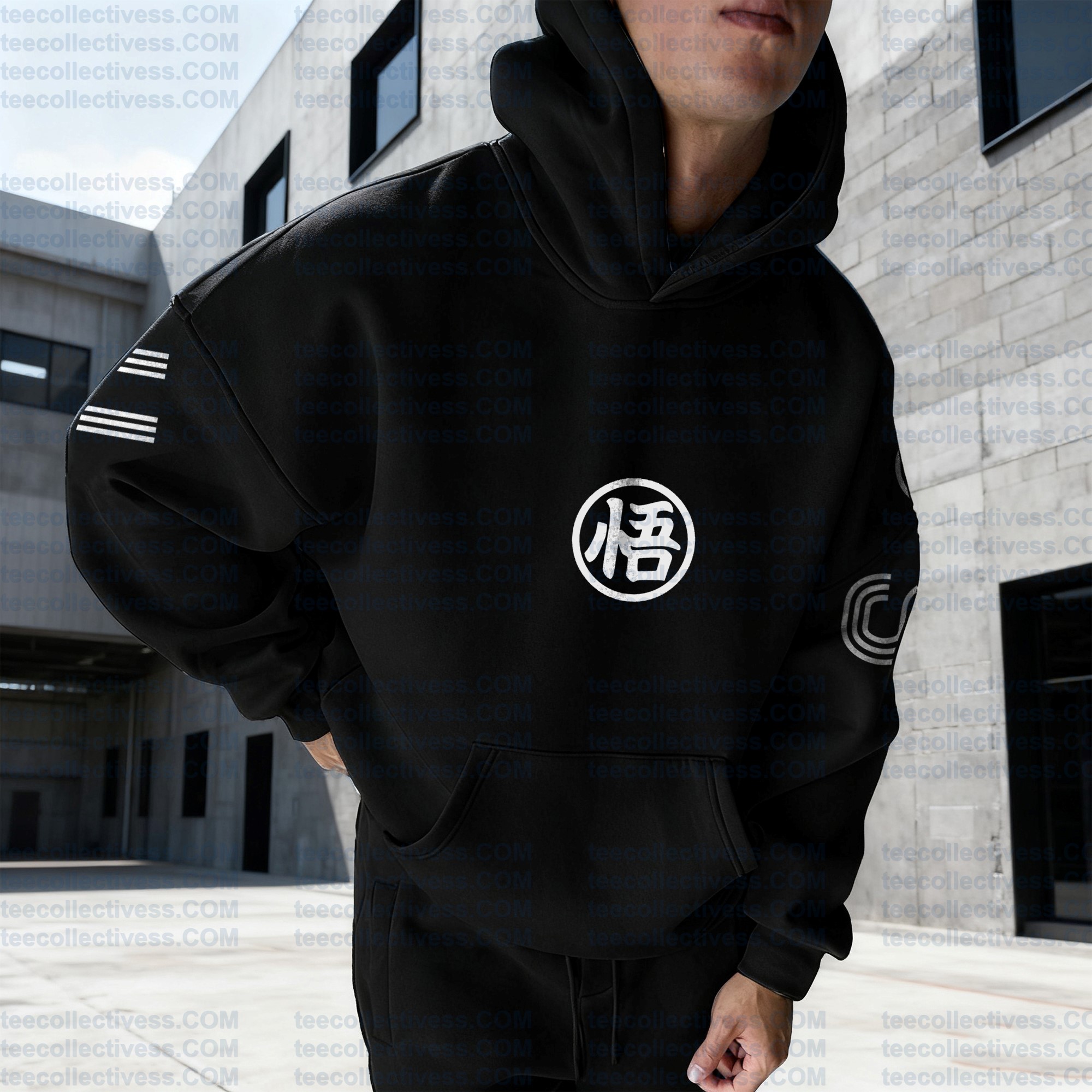 Plus Velvet Unisex Anime Graphic Streetwear Vintage Hoodie