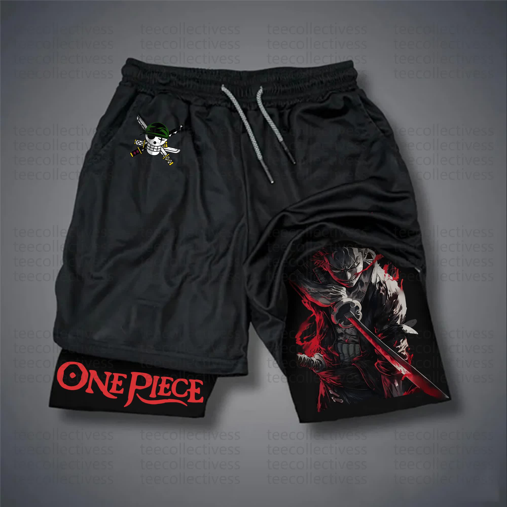 Unisex One Piece Anime Shorts | One Piece