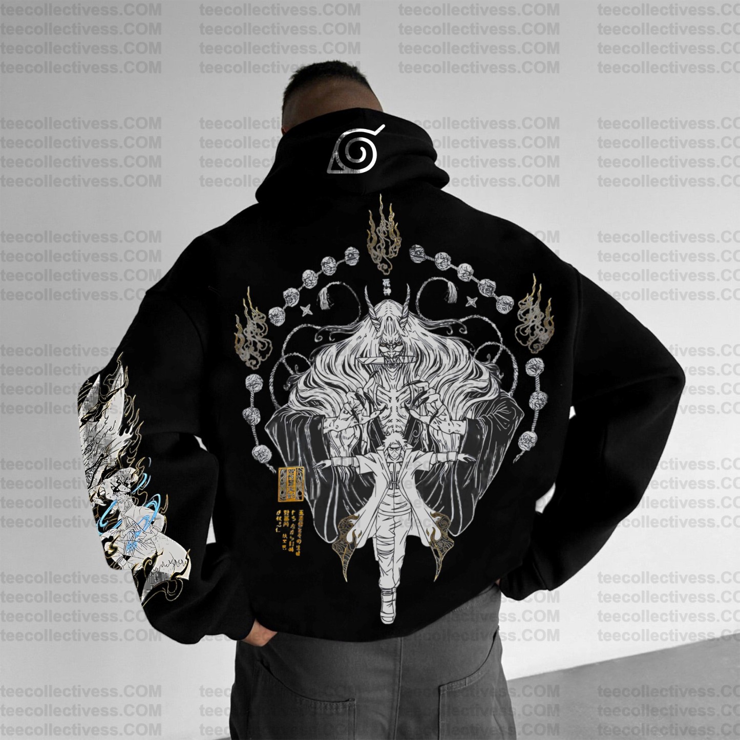 Unisex Anime Graphic Streetwear Vintage Hoodie