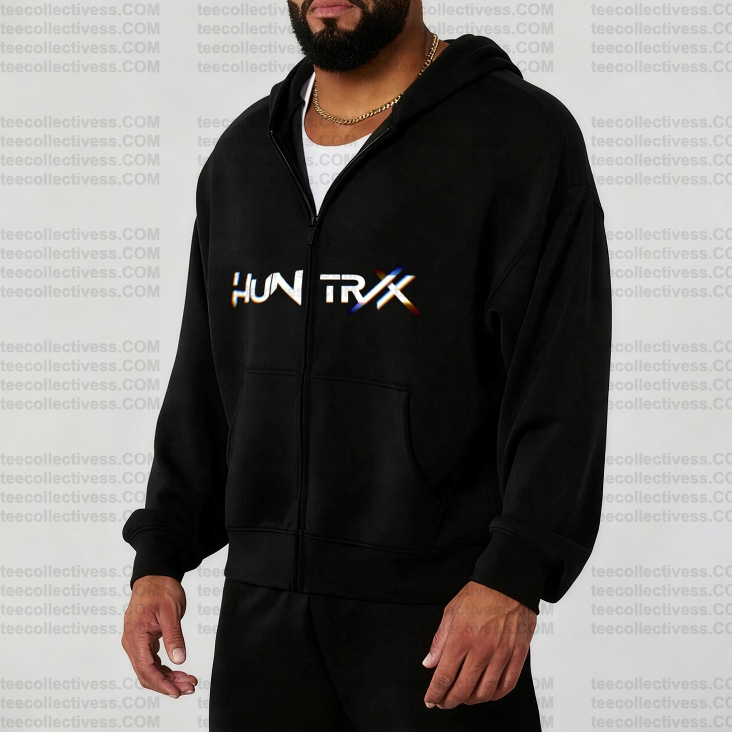 Unisex Graphic Streetwear Vintage Zipper Cardigan Plush Hoodie