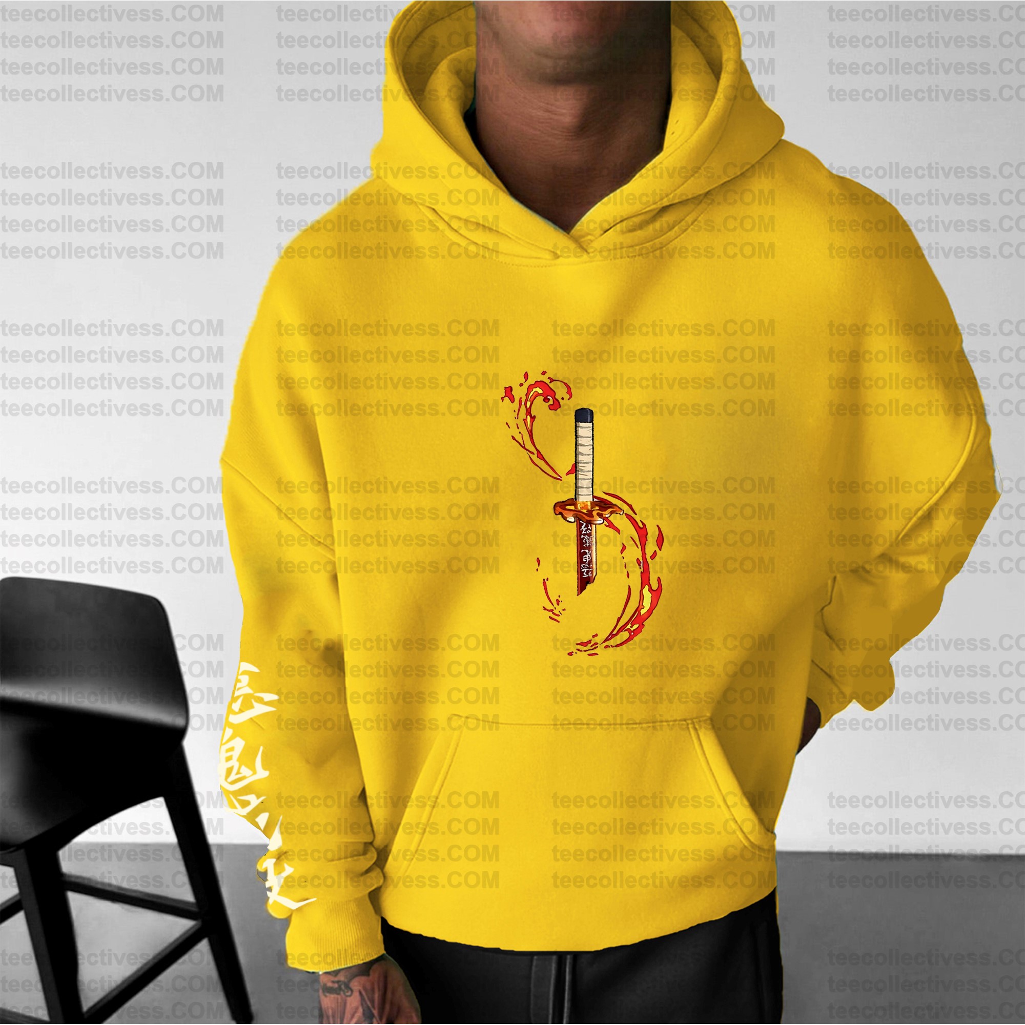 Unisex Anime Graphic Streetwear Vintage Hoodie| KNY