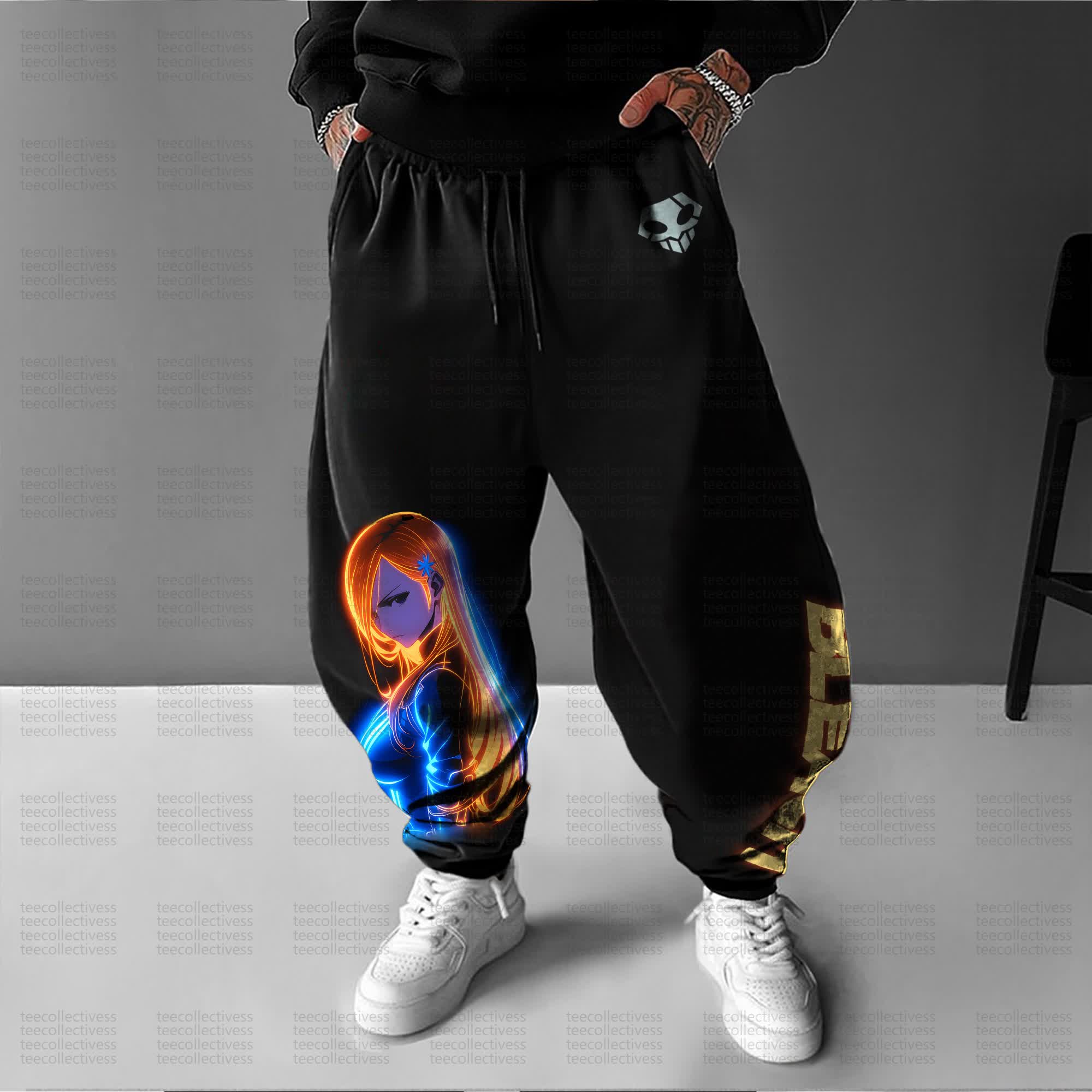 Unisex Anime Inspired Vintage Pants丨Bleach