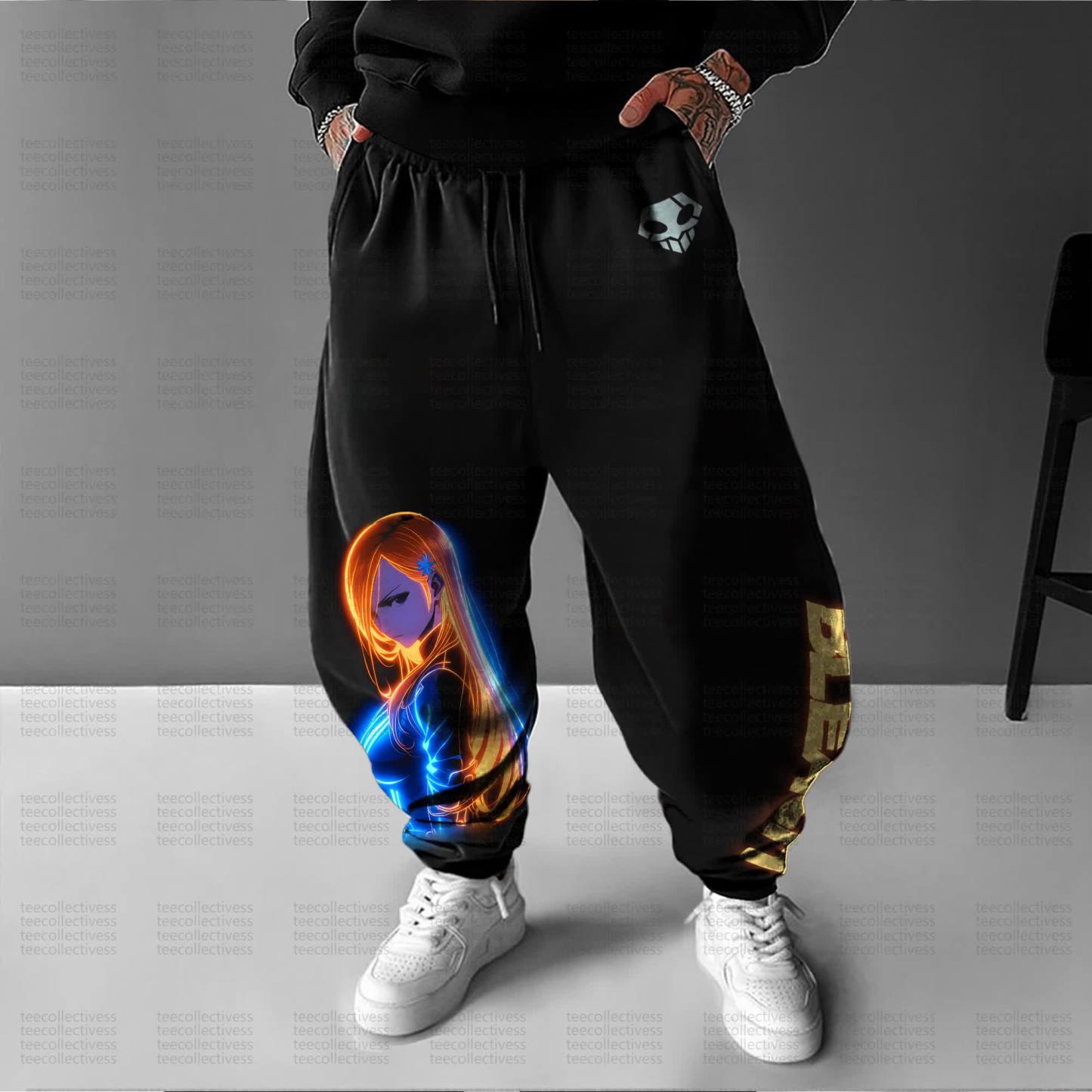 Unisex Anime Inspired Vintage Pants丨Demon Slayer X Pokémon