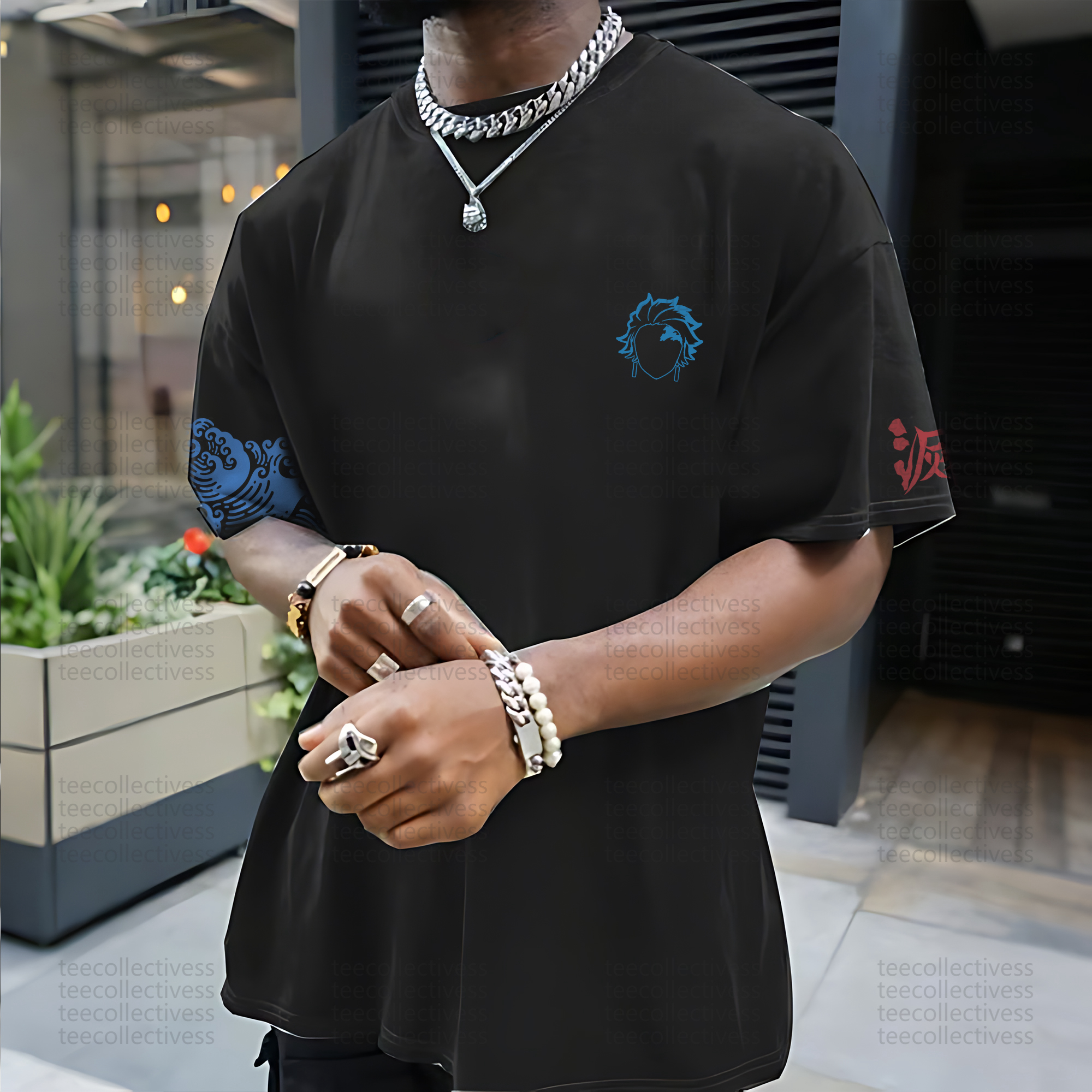 Unisex  " Demon slayer " Anime Inspired Vintage T-Shirt