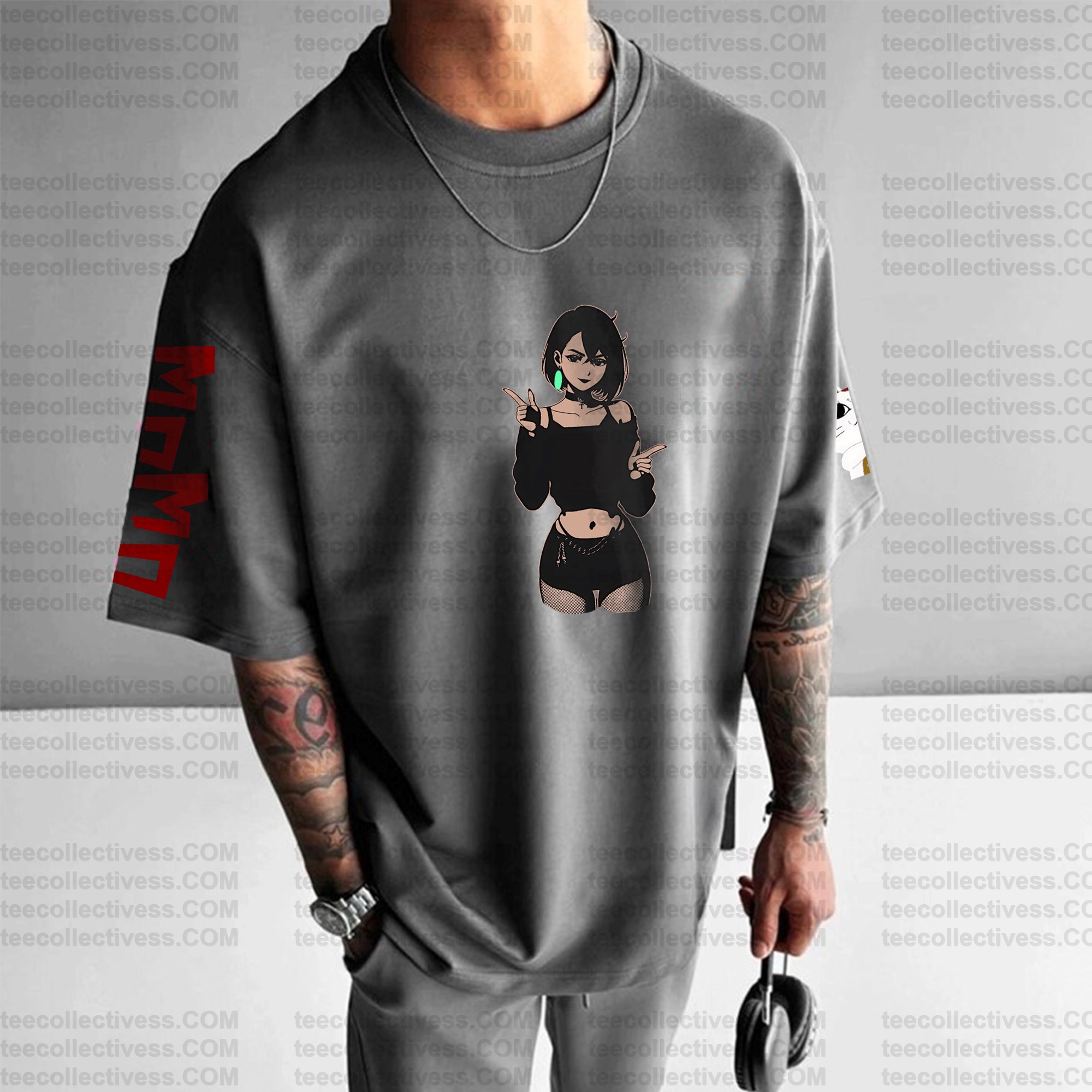 Unisex Anime Series Casual T-shirt