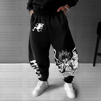 Unisex Anime Inspired Vintage Plush Pants