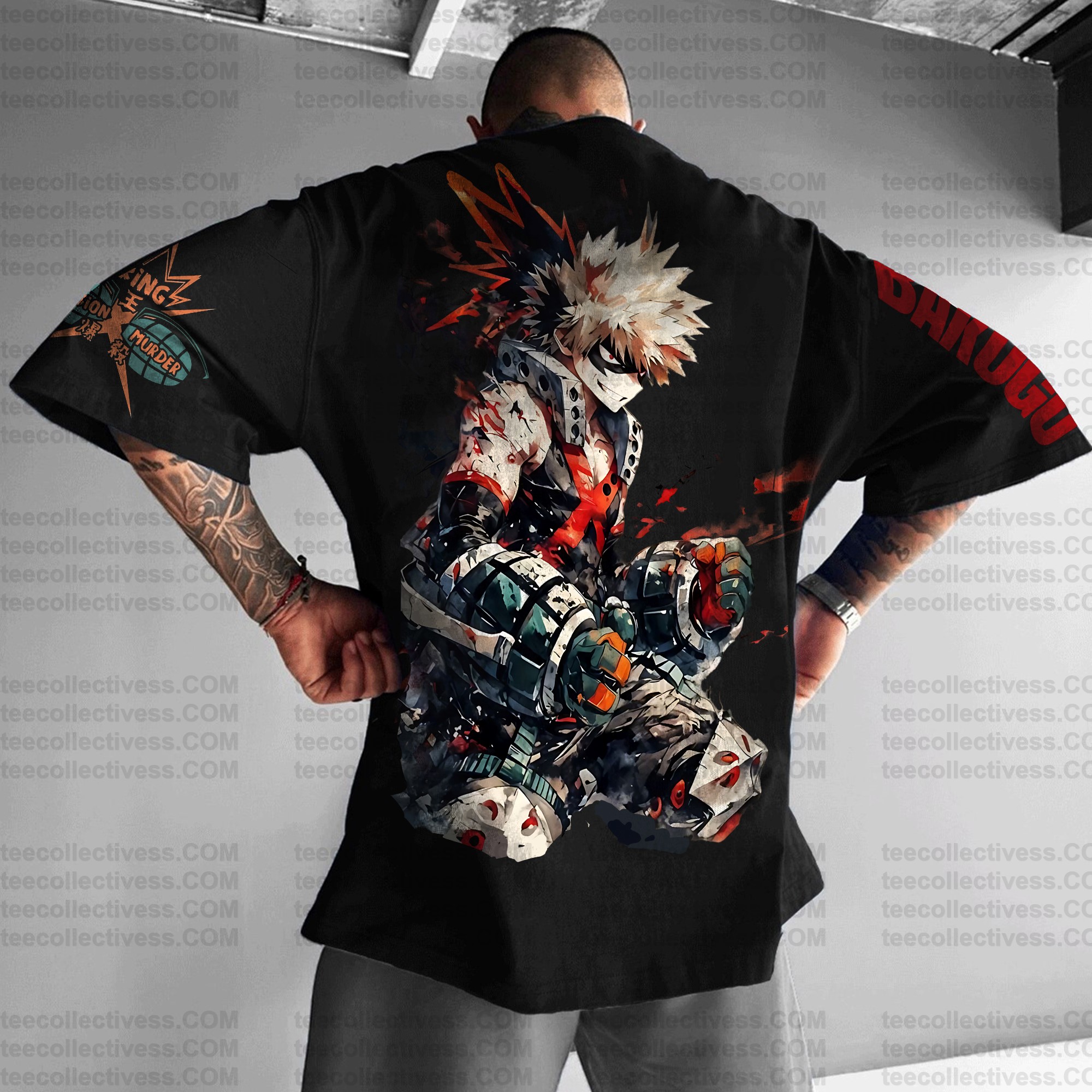 Unisex Anime Inspired Vintage T-Shirt