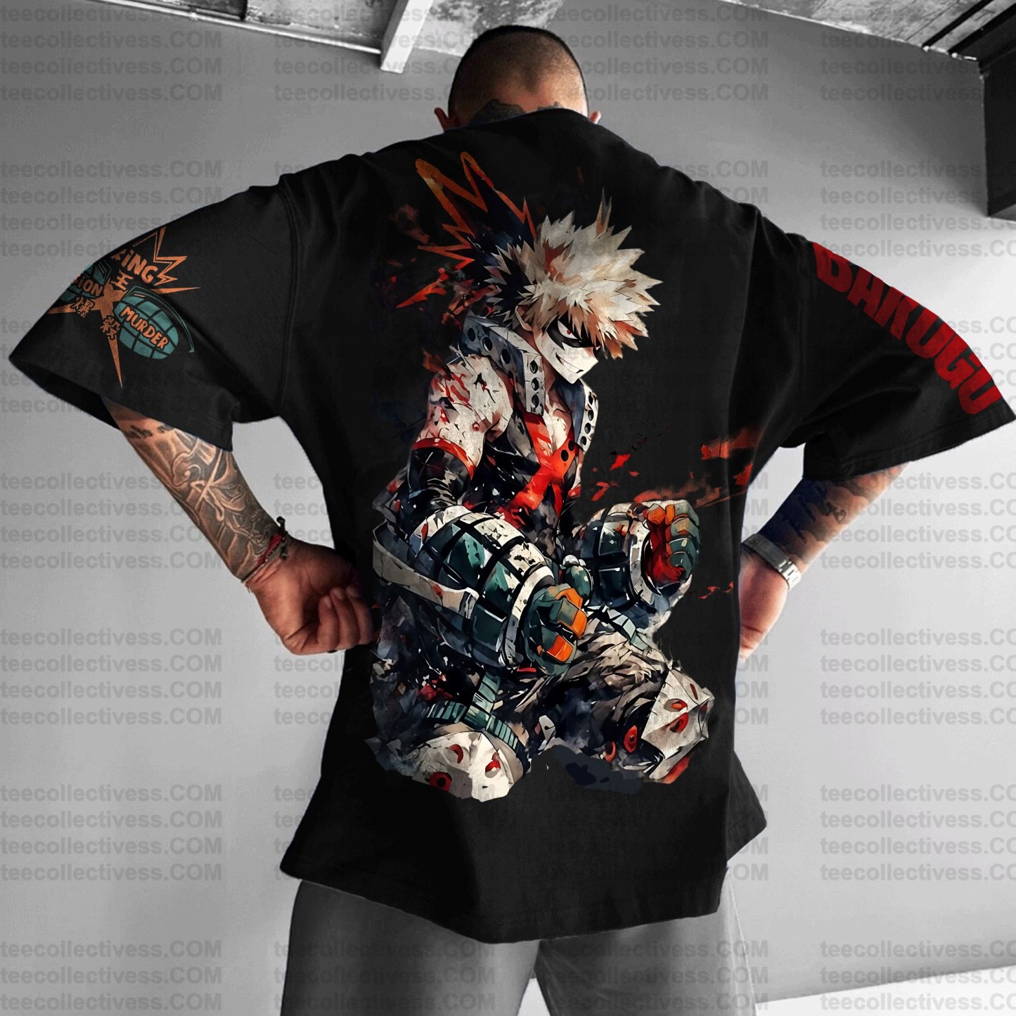 Unisex Anime Inspired Vintage T-Shirt