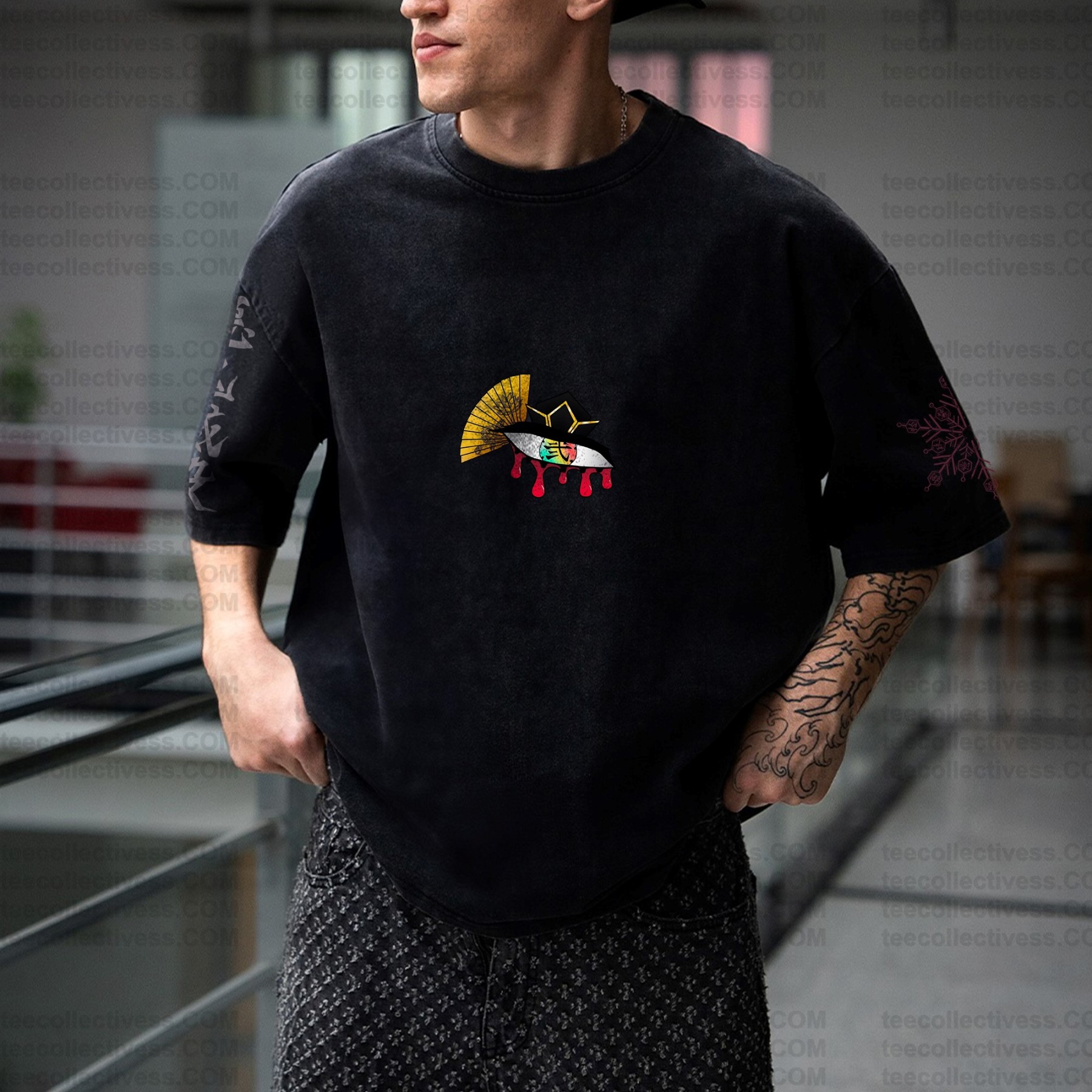 Unisex Anime Inspired Vintage T-Shirt| KNY