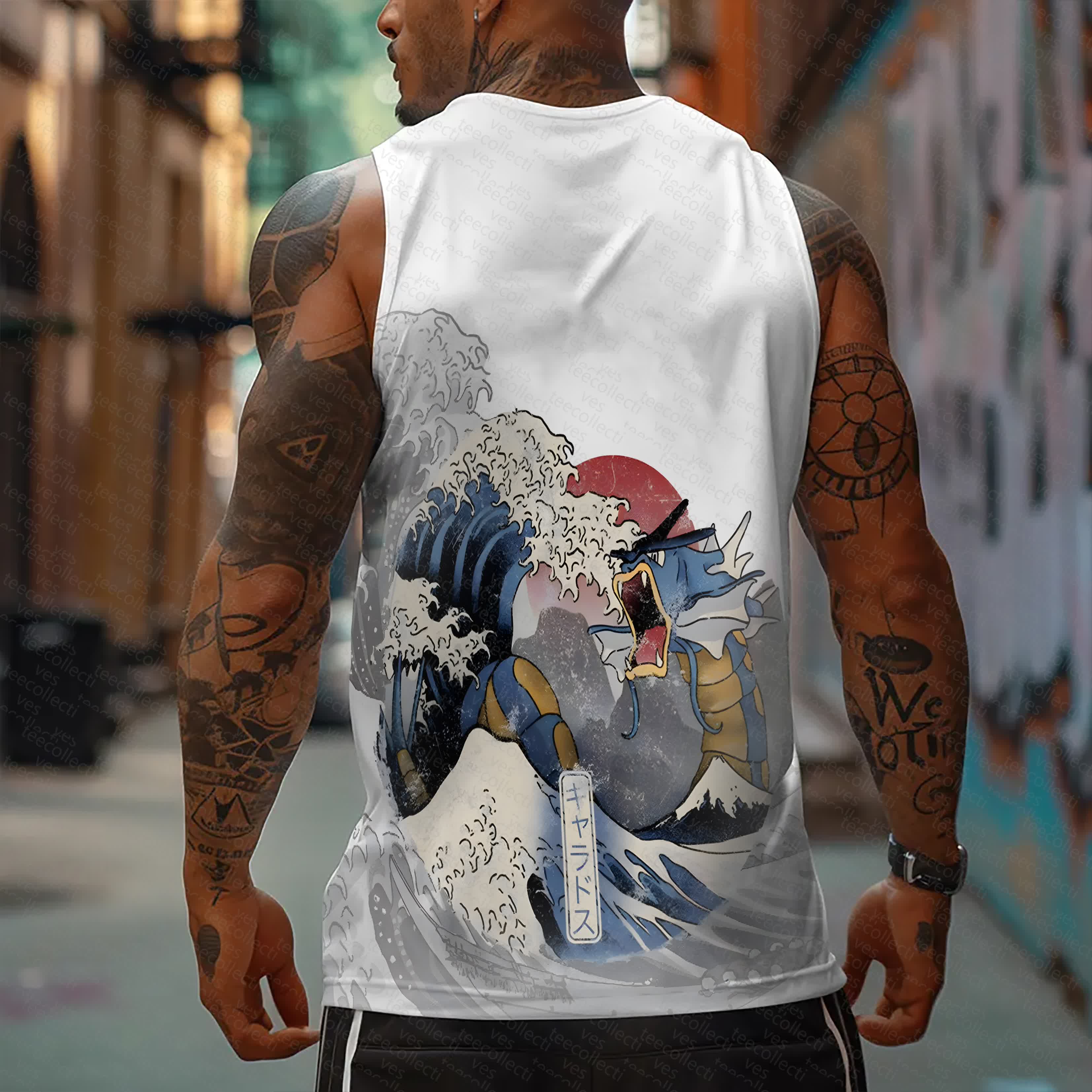 Unisex  “Pokémon” Casual Anime  Tank Top