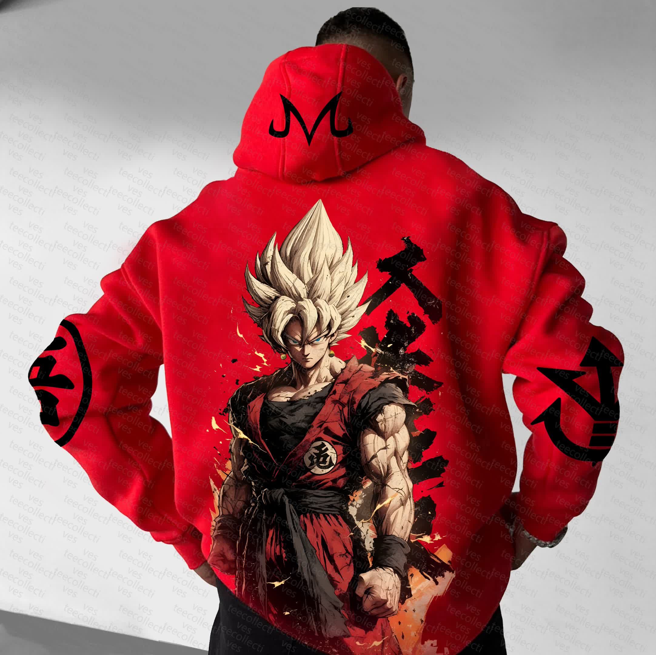 Unisex “Dragonball” Anime Graphic Streetwear Vintage Hoodie