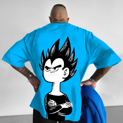Unisex Anime Inspired Vintage T-Shirt丨Dragon Ball