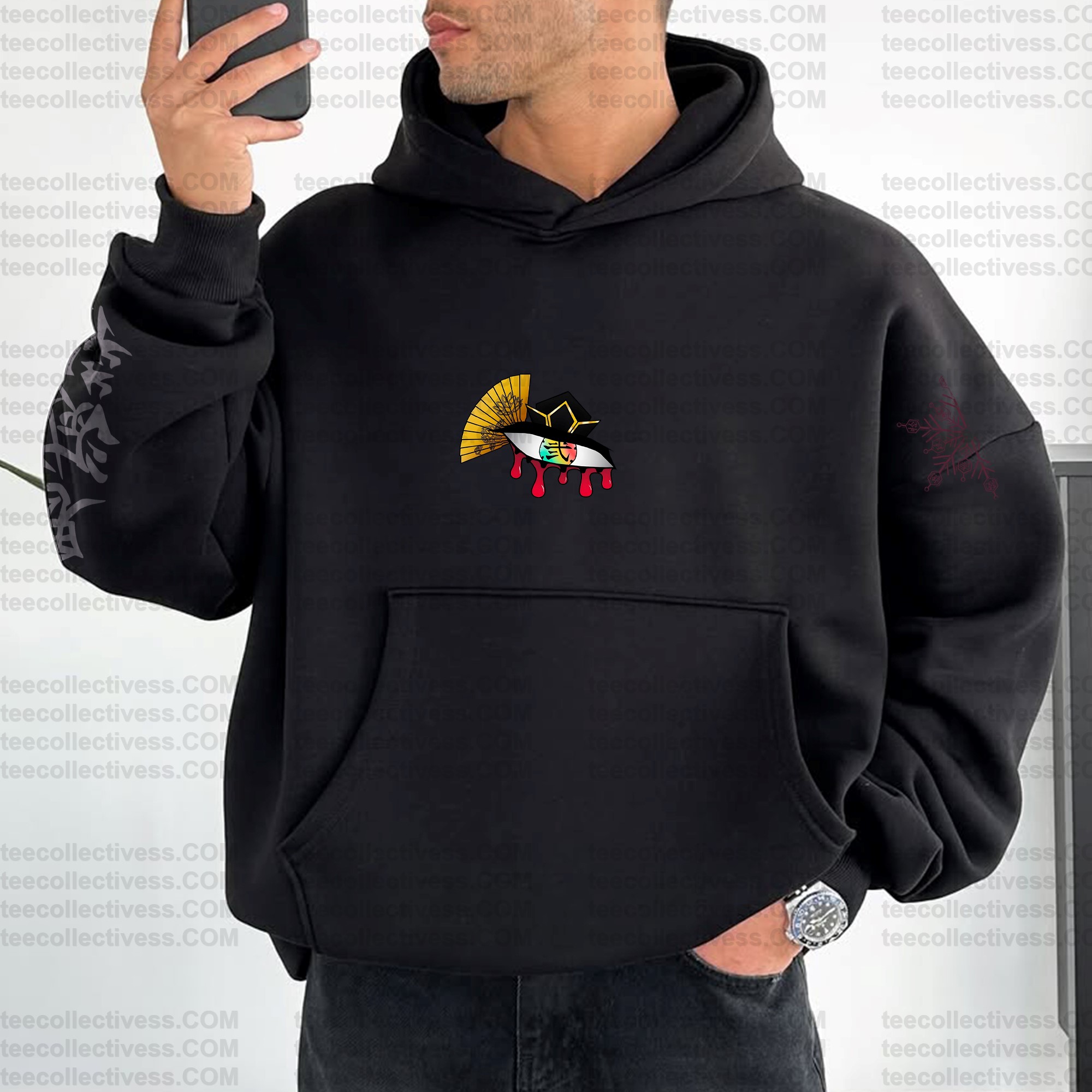 Unisex Anime Graphic Streetwear Vintage Hoodie| KNY