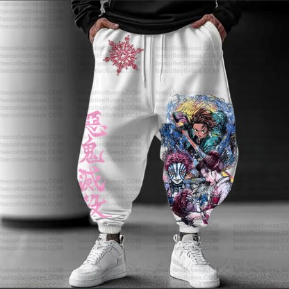 Unisex Anime Inspired Vintage Plush Pants