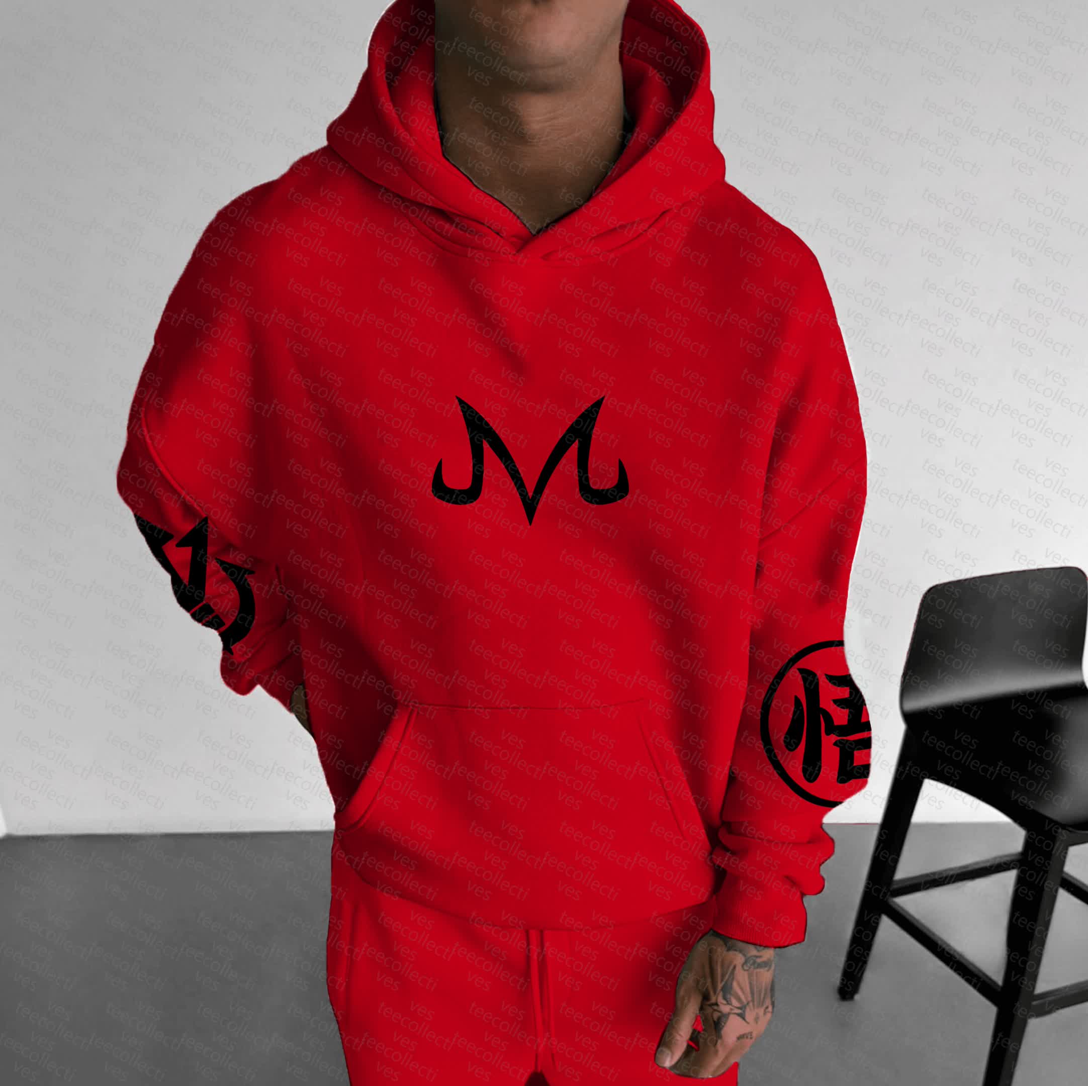 Unisex “Dragonball” Anime Graphic Streetwear Vintage Hoodie