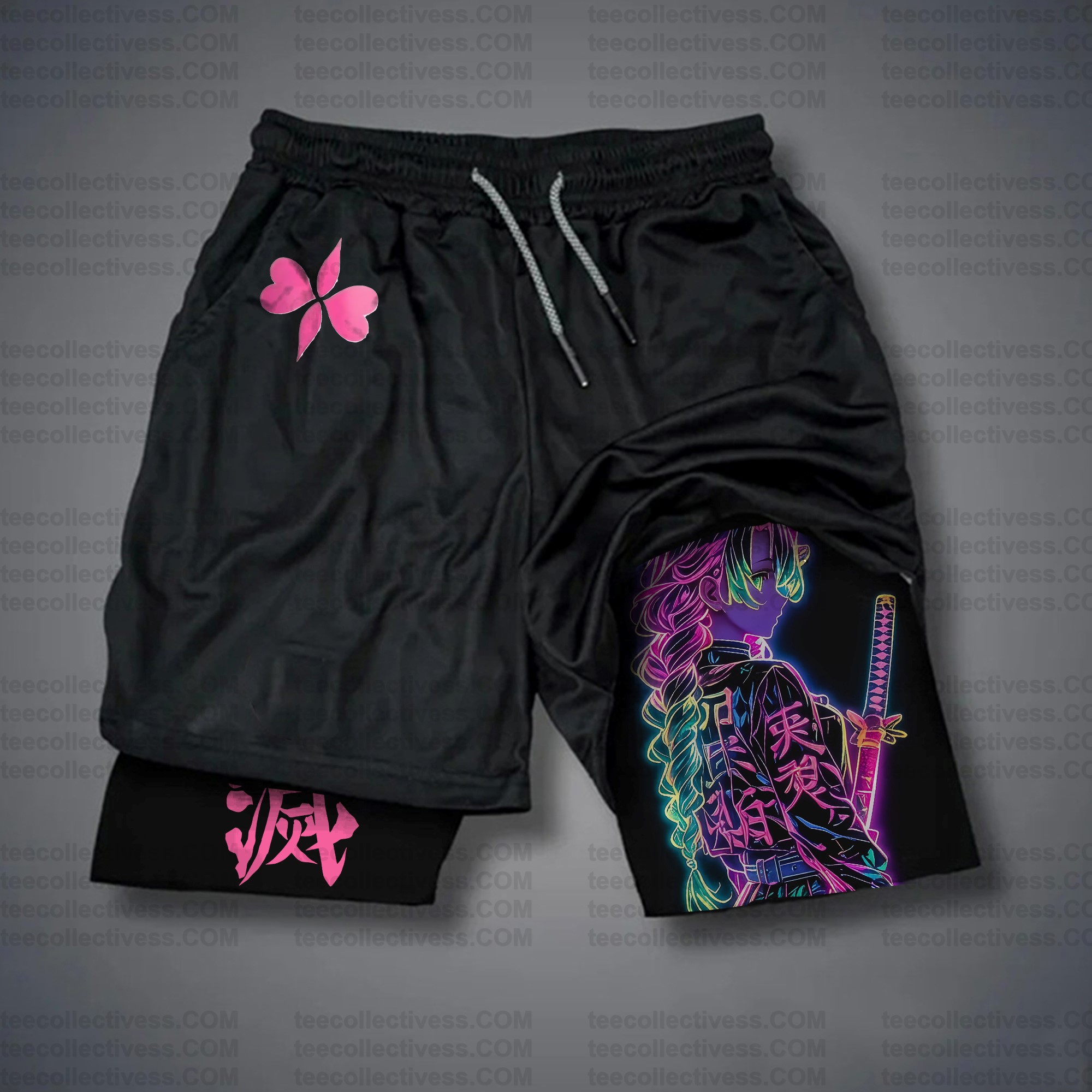 Unisex “ Demon slayer” Casual Streetwear Shorts