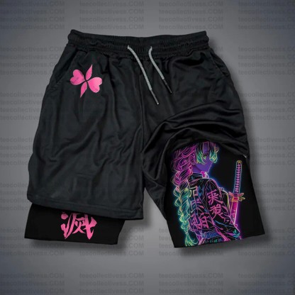 Unisex “ Demon slayer” Casual Streetwear Shorts