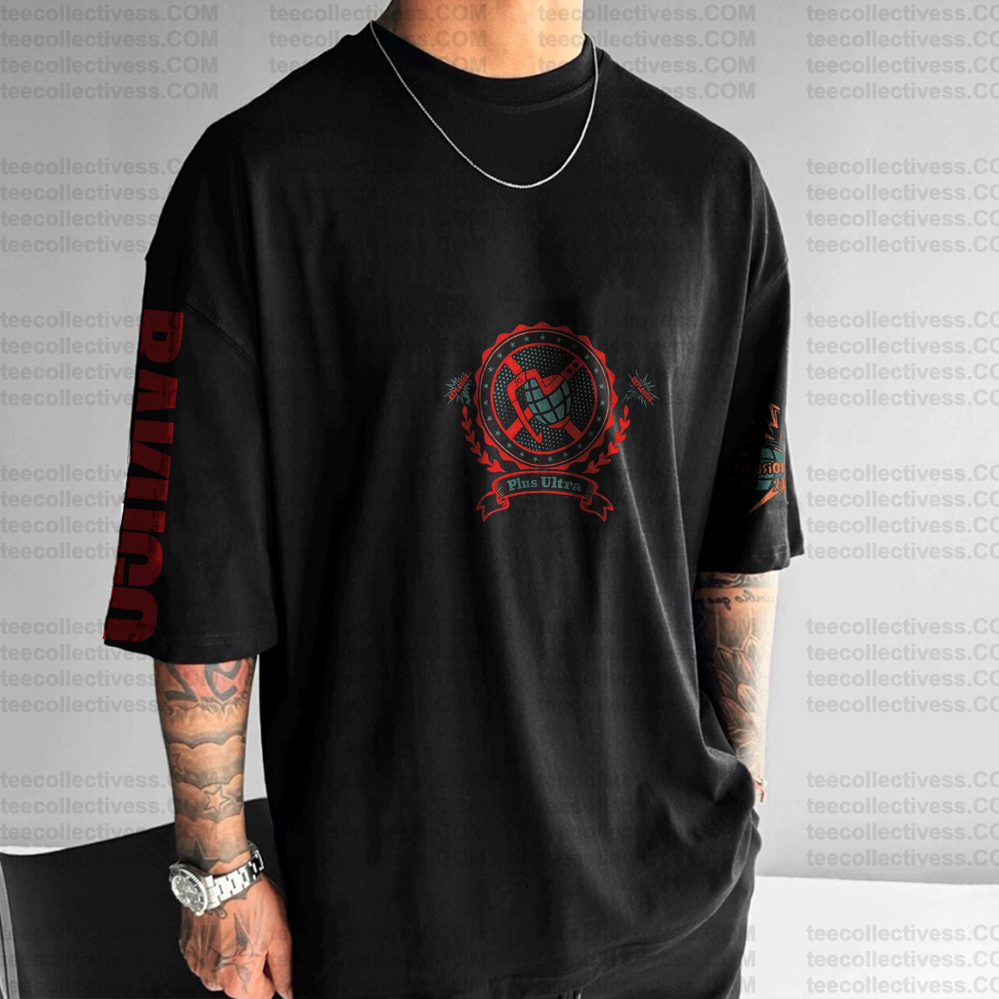 Unisex Anime Inspired Vintage T-Shirt